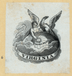 Letterheads and allegorical scenes featuring eagles.