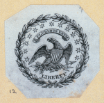 Business seals and letterheads featuring eagles.
