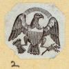Letterheads and newspaper flags featuring eagles.