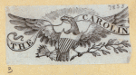 Letterheads and newspaper flags featuring eagles.