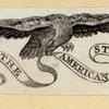 Letterheads and newspaper flags featuring eagles.