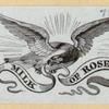 Letterheads and newspaper flags featuring eagles.