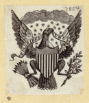 Commercial and patriotic imagery featuring eagles.