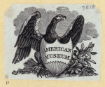 Patriotic imagery featuring eagles.