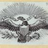 Patriotic imagery featuring eagles.