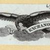 Patriotic imagery featuring eagles and shields.