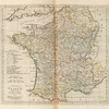 France, divided into circles and departments