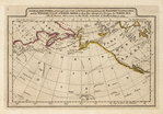 A map of the discoveries made by Capts. Cook & Clerke in the years 1778 and 1779 between the eastern coast of Asia and the western coast of North Africa, when they attempted to navigate the North Sea. Also Mr. Hearn's discoveries to the north westward of Hudson's Bay, in 1772.