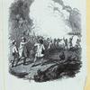 Scenes of colonial American conflict and resolution.