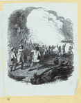 Scenes of colonial American conflict and resolution.