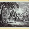 Scenes of colonial American conflict and resolution.