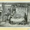 Scenes of everyday life and trade in Colonial America.