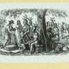 Scenes of everyday life and trade in Colonial America.