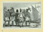 Scenes of everyday life and trade in Colonial America.