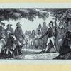 Colonial American conflict and resolution.