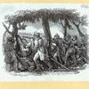 Scenes of colonial American conflict and resolution.