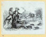 Scenes of daily life in nineteenth-century America.