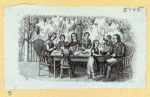 Scenes of daily life in nineteenth-century America.
