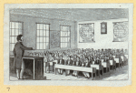 Scenes of daily life in nineteenth-century America.