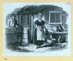 Scenes of daily life in nineteenth-century America.