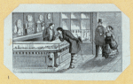 Scenes of daily life in nineteenth-century America.