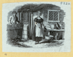 Scenes of daily life in nineteenth-century America.