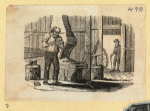 Scenes of daily life in nineteenth-century America.