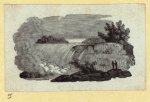 Rock formations and waterfalls.