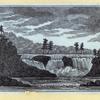 Rock formations and waterfalls.