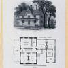 Country houses and their floor plans.