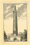 Various buildings and a monument to Washington.