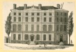 A hospital and other buildings.