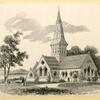 Churches and a baldachino and pulpit.