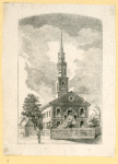 Churches and buildings.