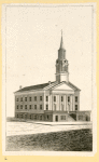 Churches and buildings.