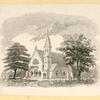 Illustrations of women's anatomy; conjoined twins, and a church.