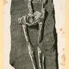 Prehistoric animal skeletons.