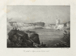 Vue générale du Niagara prise dans le bas du canal.