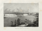 Vue genérale du Niagara prise du côté du Canada.