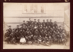 Officers of Russian regimental groups