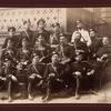 Officers of Russian regimental groups