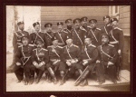 Officers of Russian regimental groups
