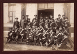 Officers of Russian regimental groups