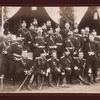 Officers of Russian regimental groups