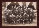 Officers of Russian regimental groups