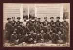 Officers of Russian regimental groups