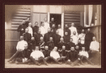 Officers of Russian regimental groups