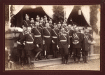Officers of Russian regimental groups