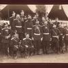 Officers of Russian regimental groups