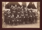 Officers of Russian regimental groups